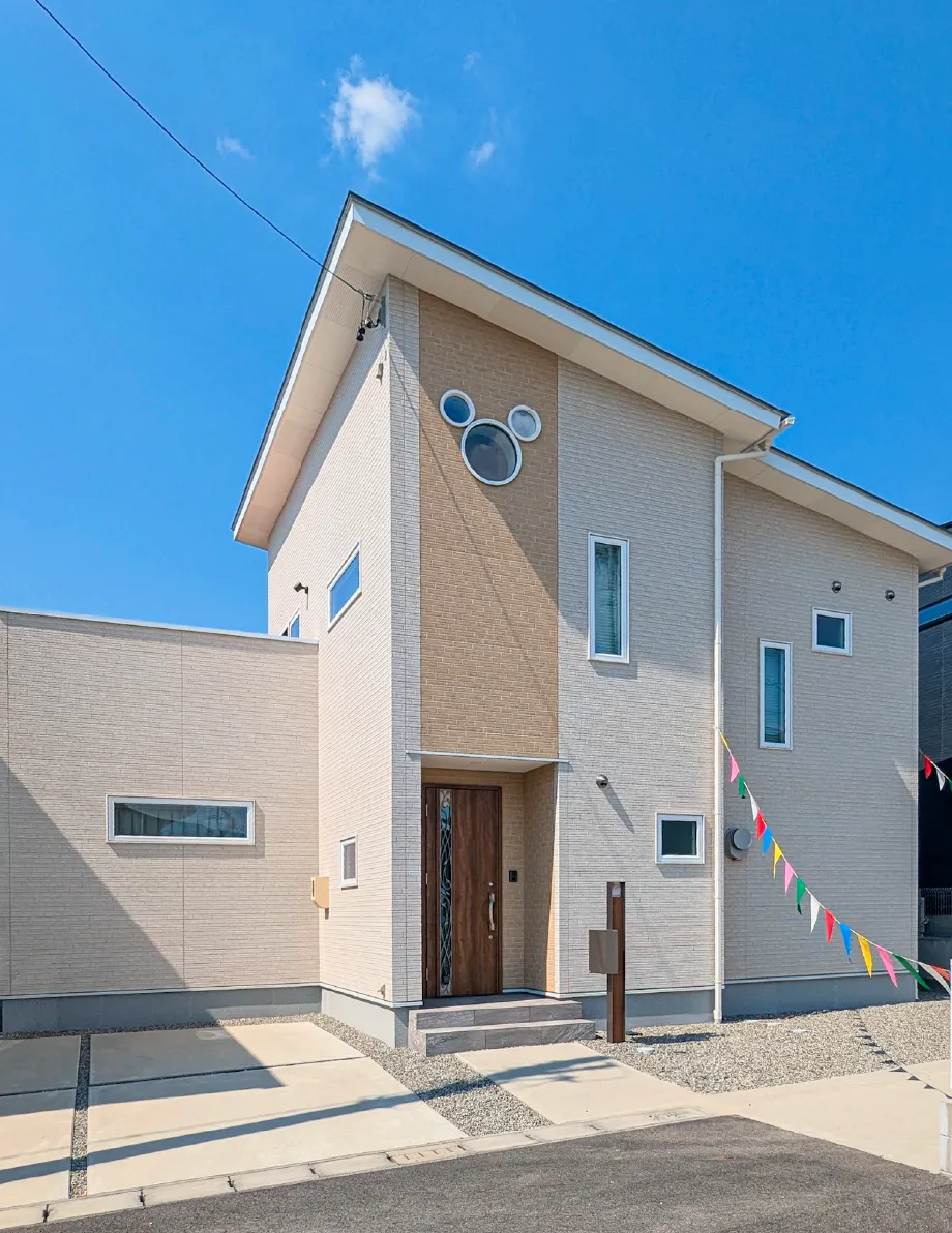 モデルハウスの外観